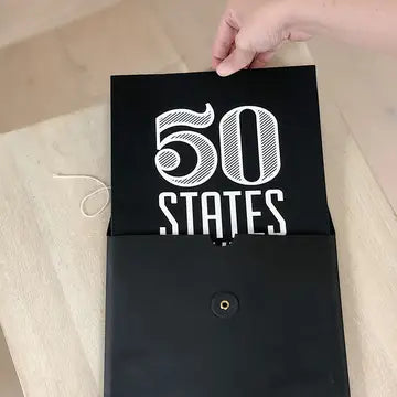 50 States Traveled Journal