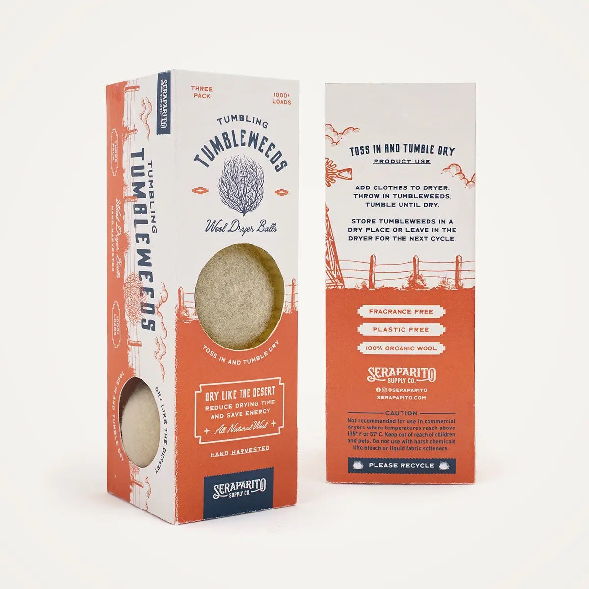 Tumbling Tumbleweeds/Wool Dryer Balls