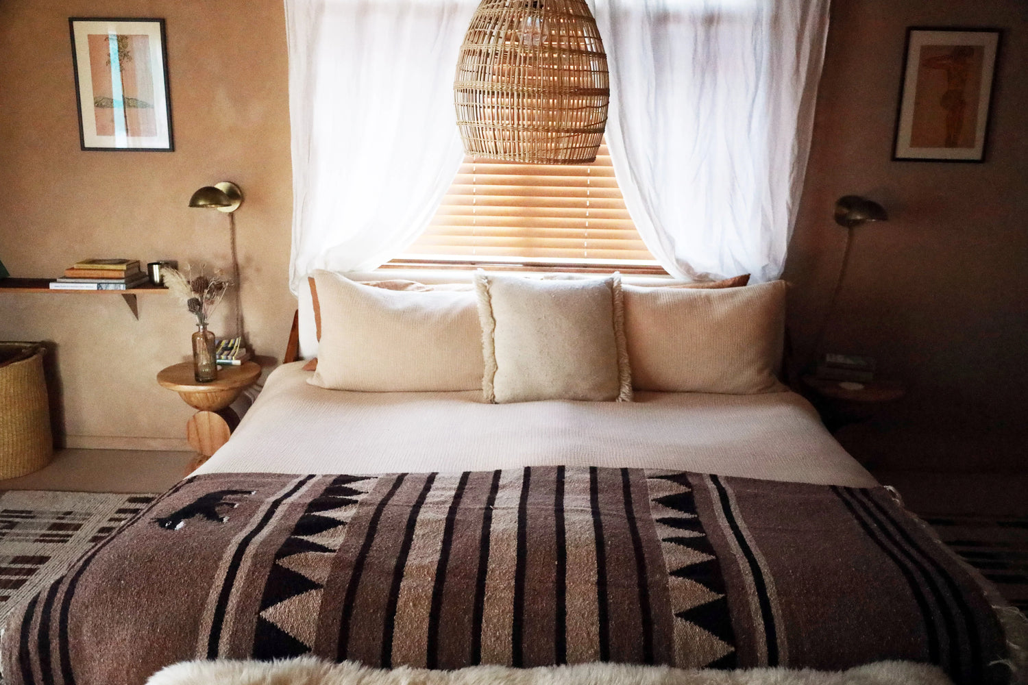 Burro Trails Handwoven Blanket