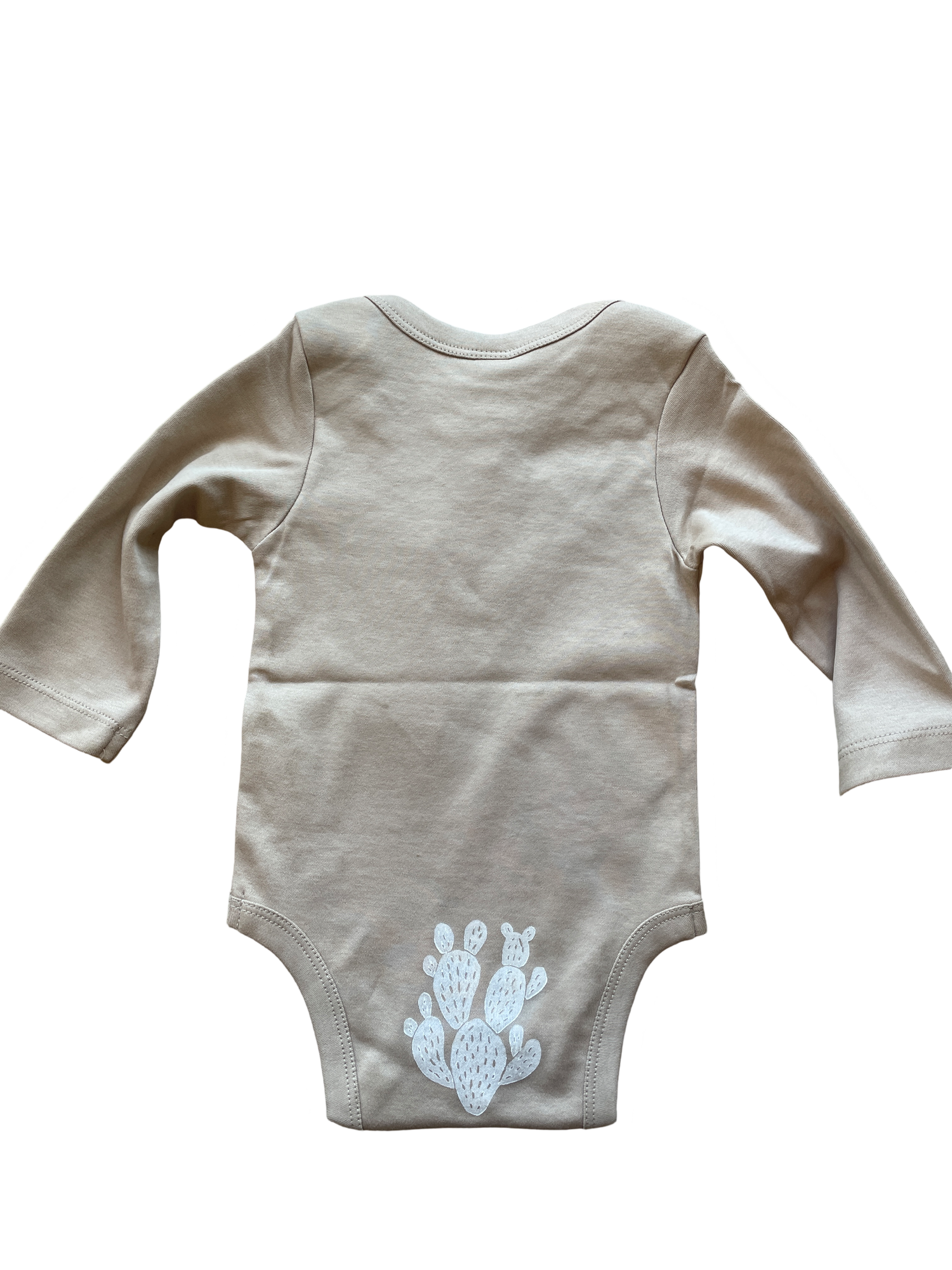 Long Sleeve Roadrunner Onesie: Clay