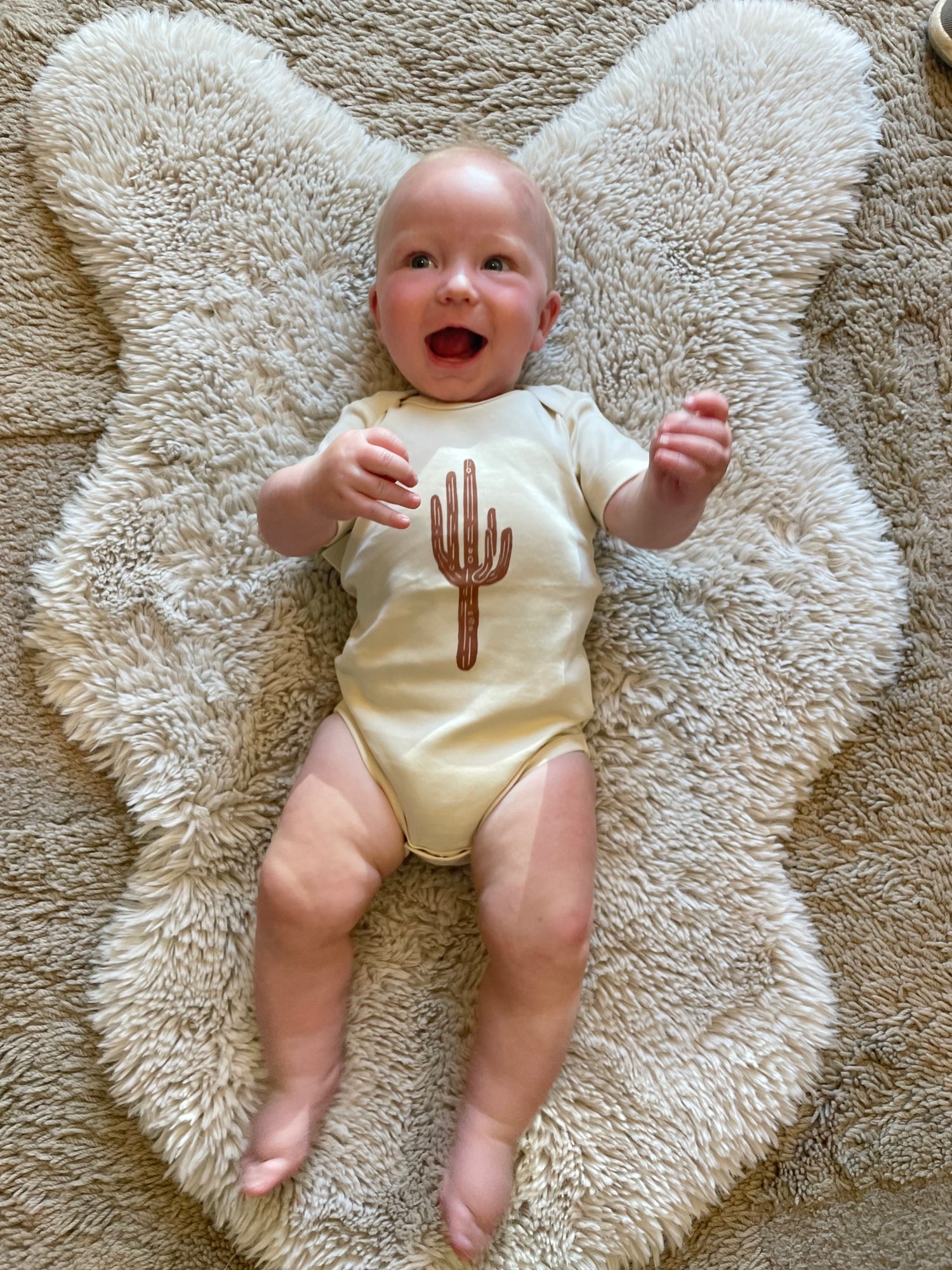 Short Sleeve Saguaro Onesie