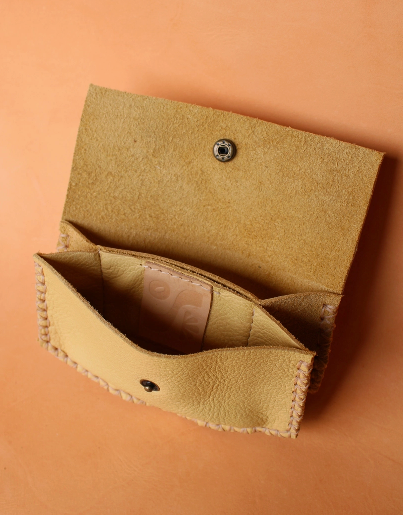 Round Suede Wallet
