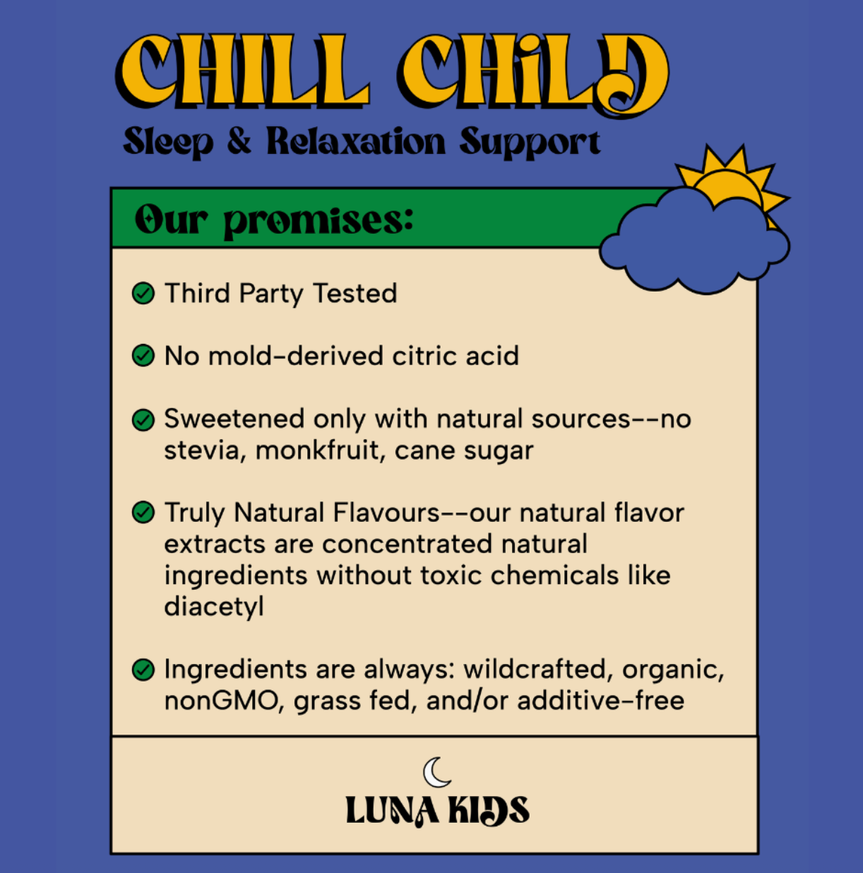 Chill Child: Calm and Sleep Gummy