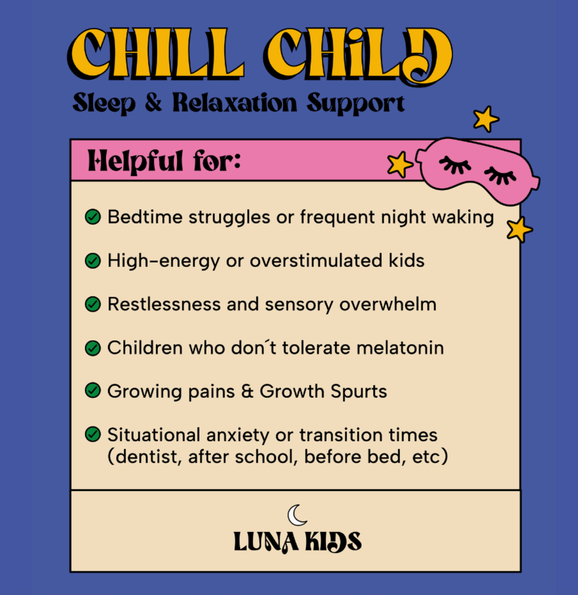 Chill Child: Calm and Sleep Gummy