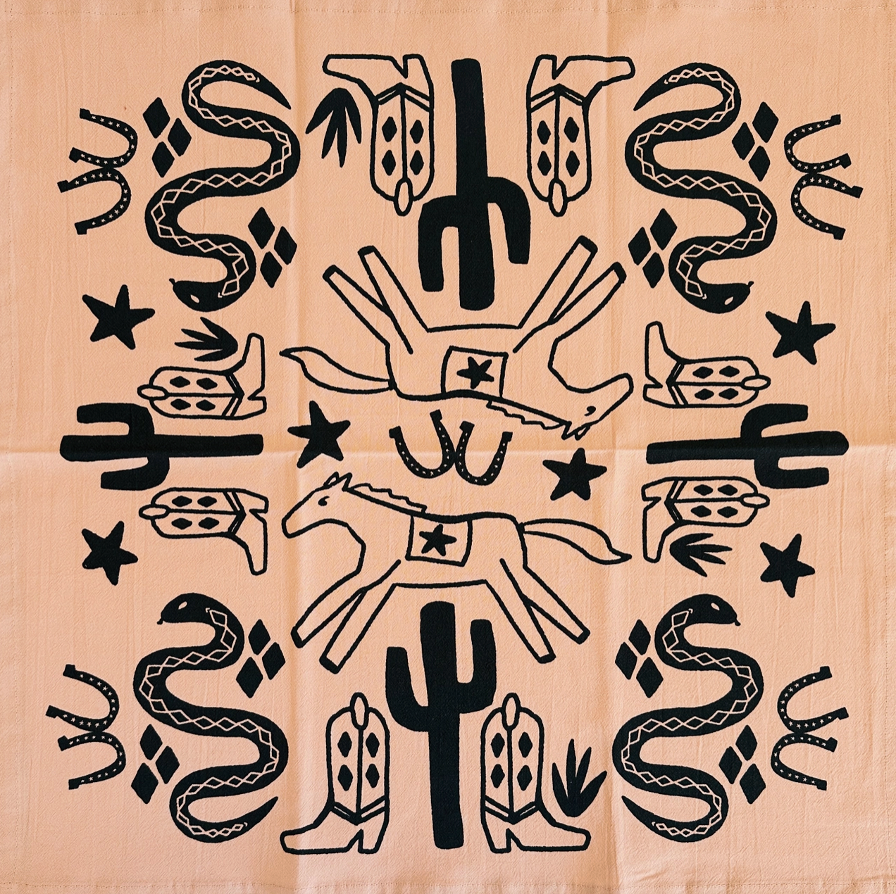 Desert Taupe Tea Towel