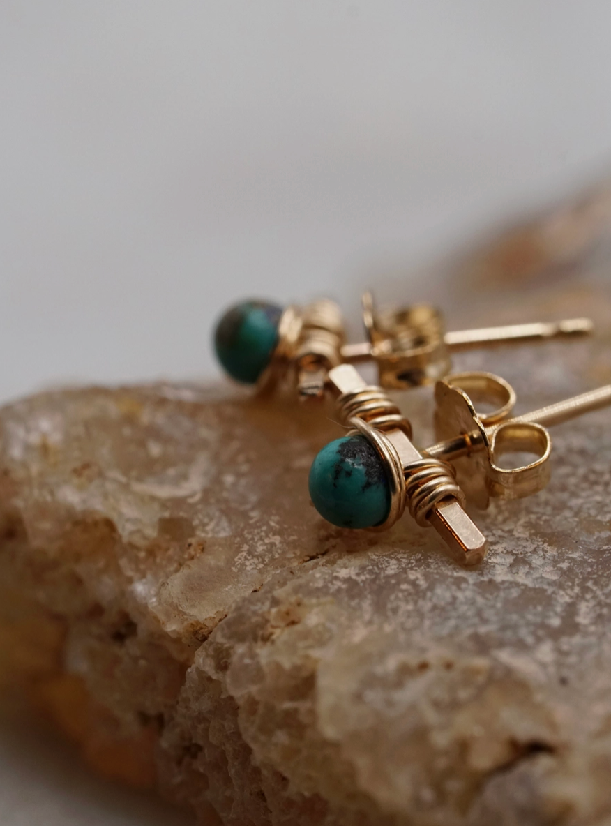 Stix Turquoise Earring