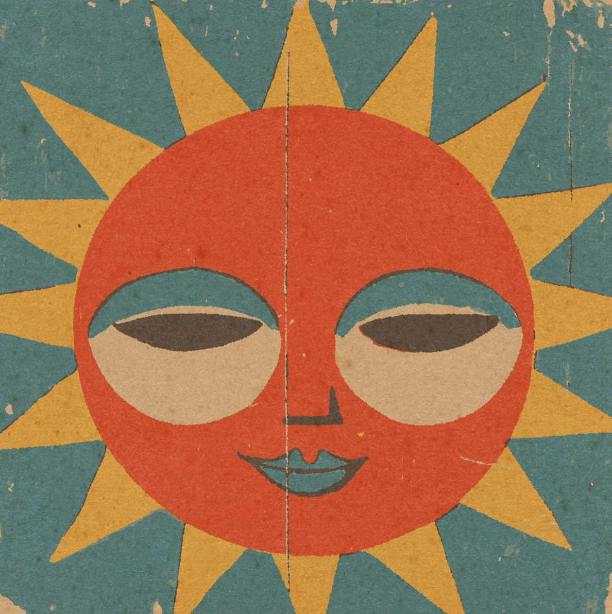 The Brightest Sun Print 11x11