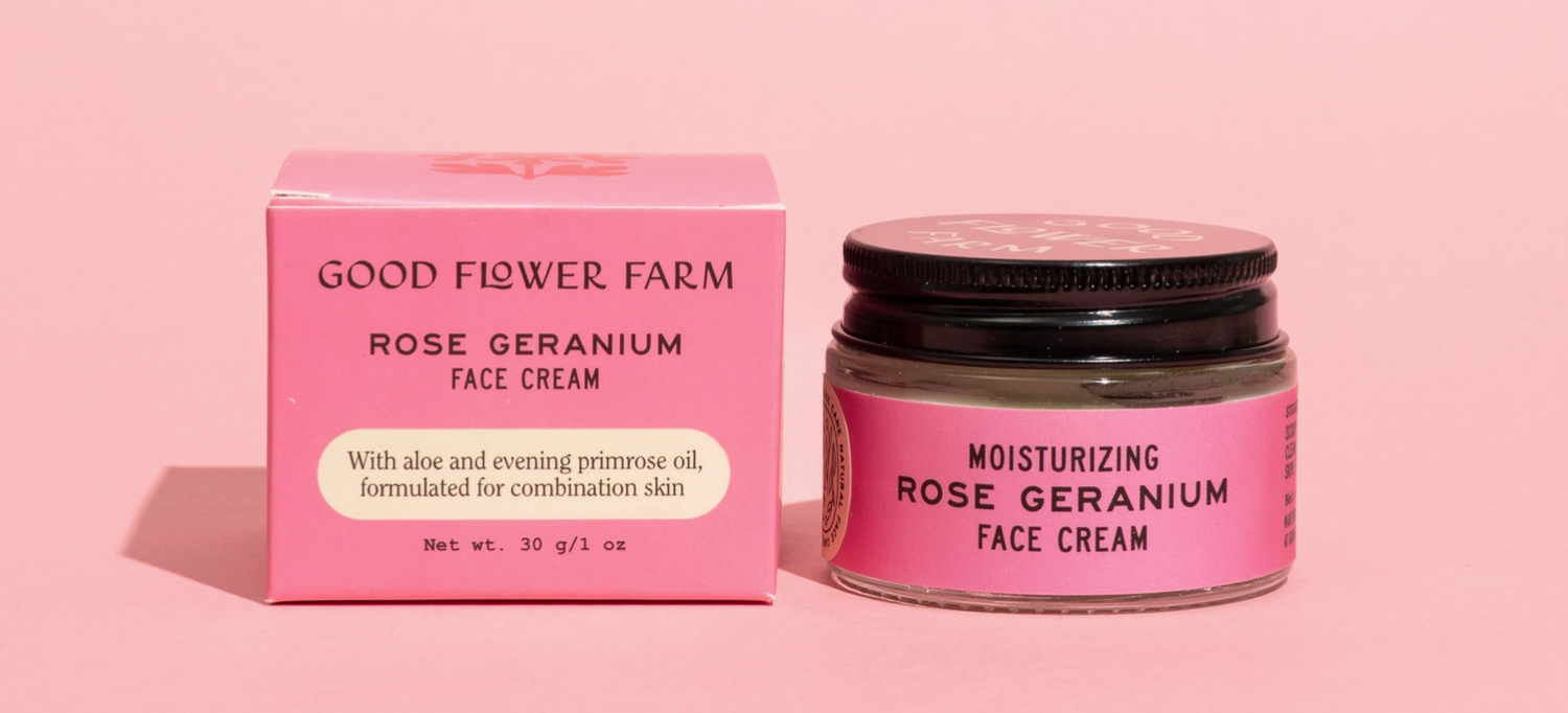 Rose Geranium Organic Face Cream
