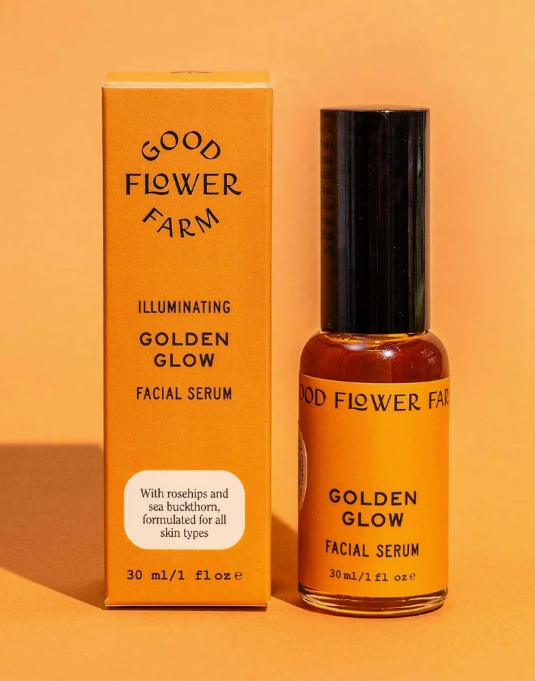 Golden Glow Organic Facial Serum