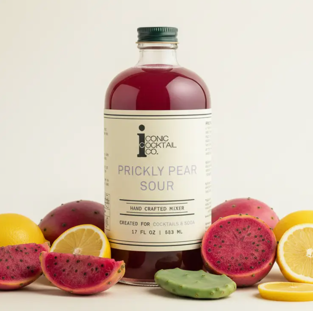 Prickly Pear Sour Handcrafted Cocktail Mixer