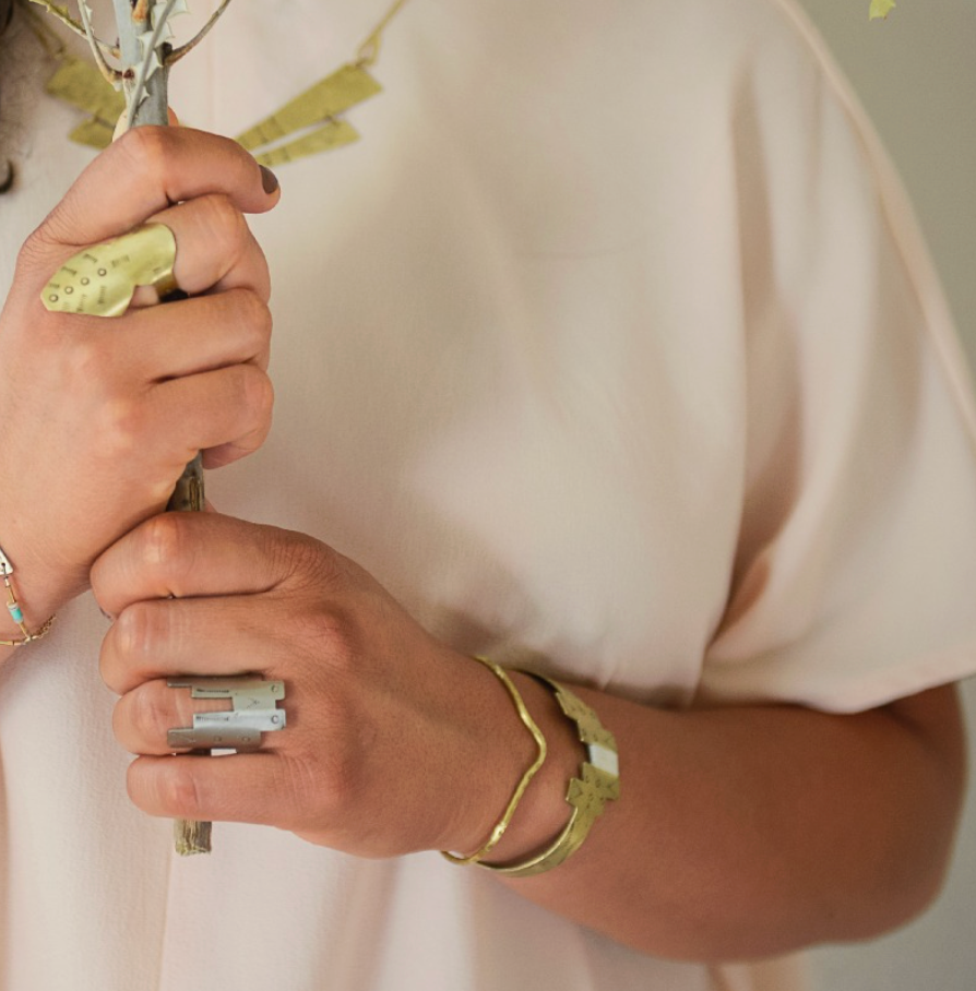 Caballero Brass Cuff