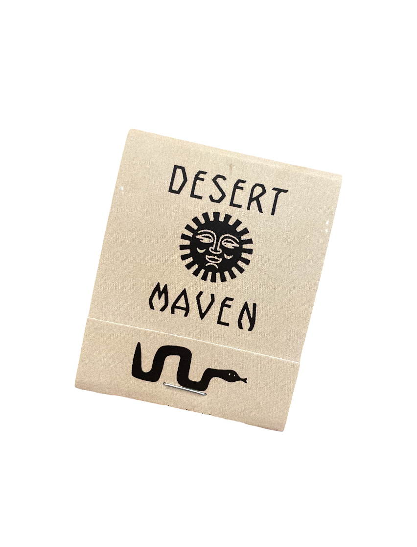 Desert Maven Matchbook