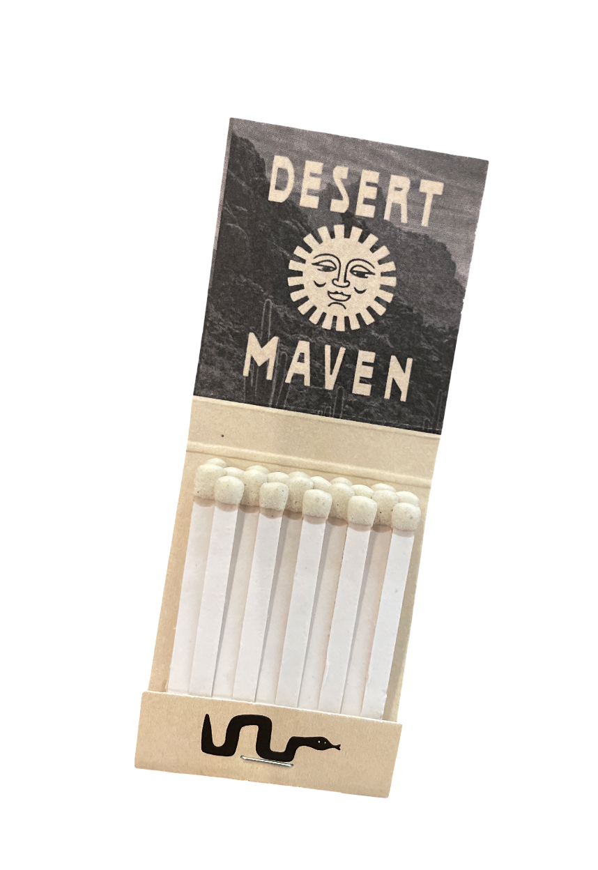 Desert Maven Matchbook