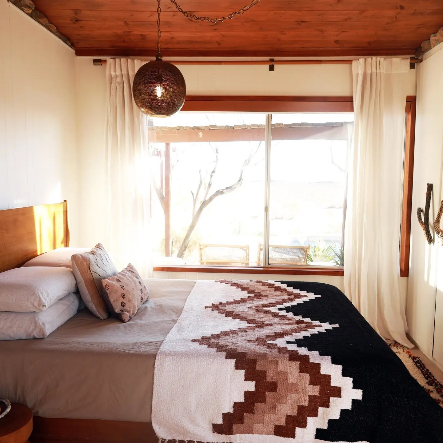 Sienna Drift Handwoven Blanket