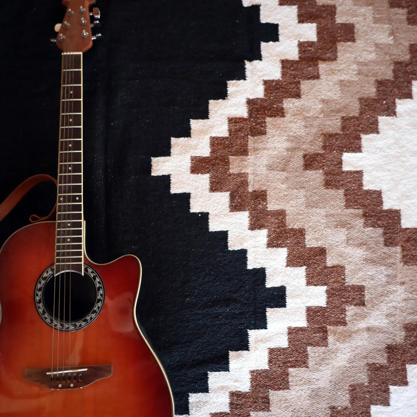 Sienna Drift Handwoven Blanket