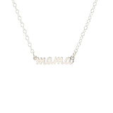 Silver Mama Charm Necklace