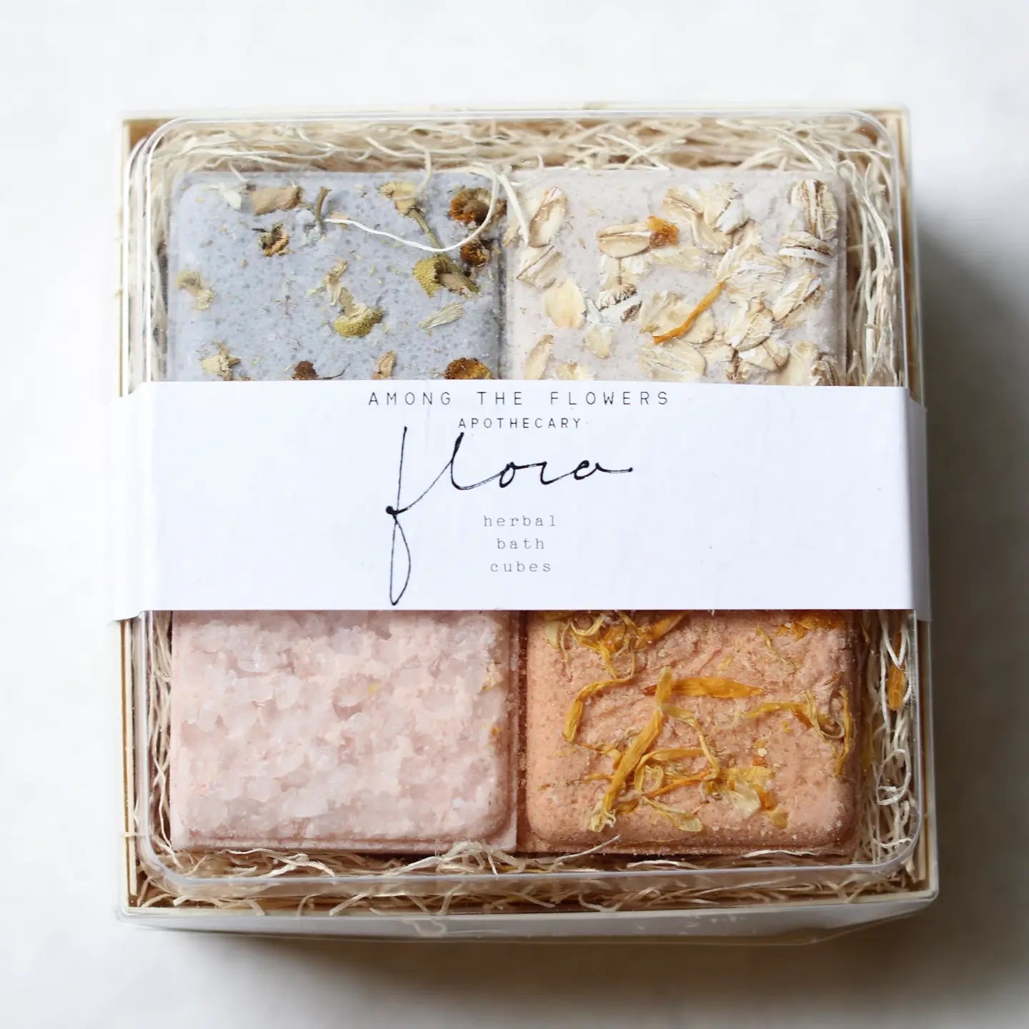 Flora Bath Cubes