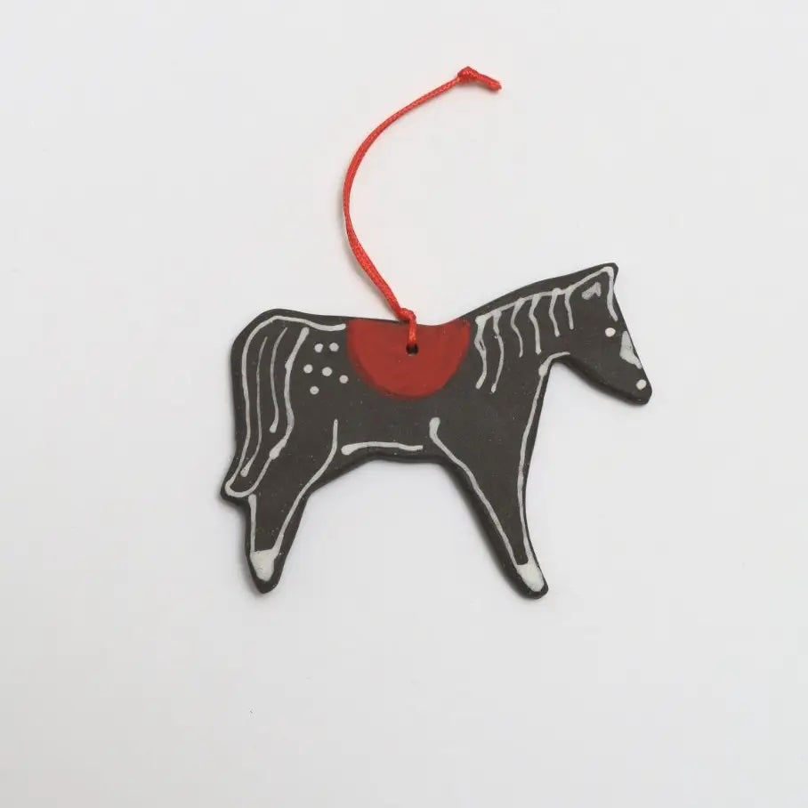 Ceramic Horse Ornament