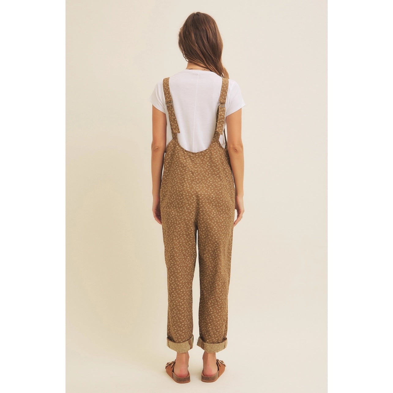 Cotton Floral Jumpsuit
