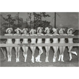 Vintage Cowgirl Print