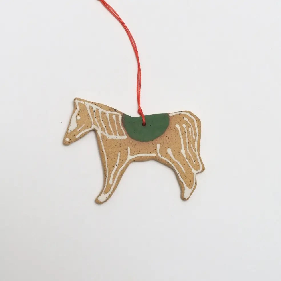 Ceramic Horse Ornament