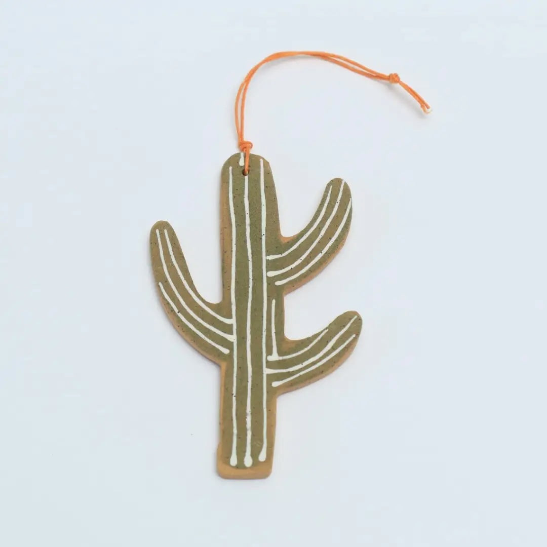 Ceramic Saguaro Ornament