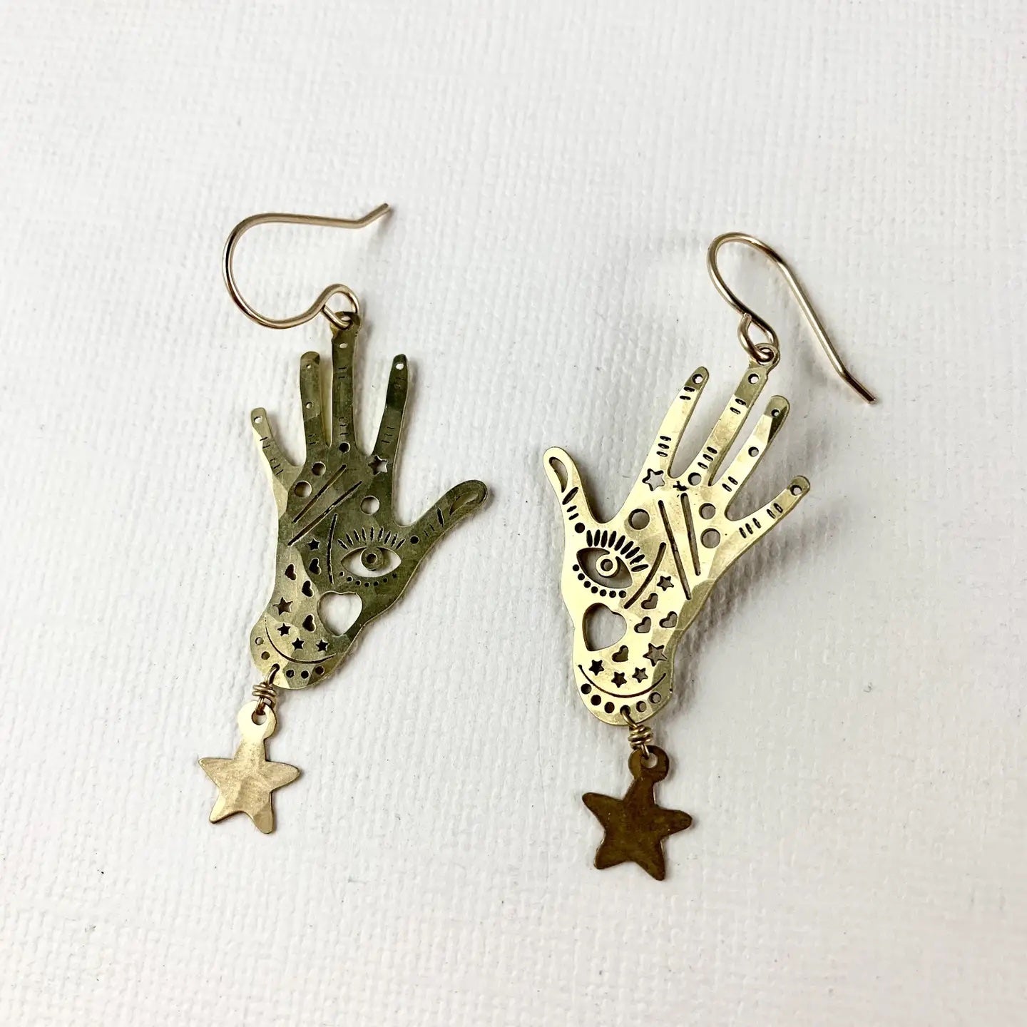 Gold Clairvoyant Earring