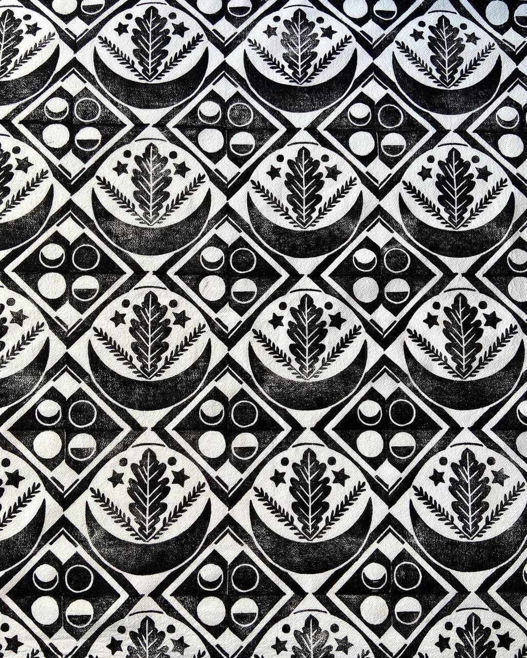 Harvest Moon Tea Towel