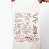 The Desert Tea Towel