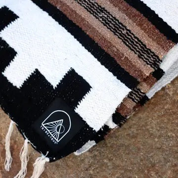 Veil of the Mesa Handwoven Blanket