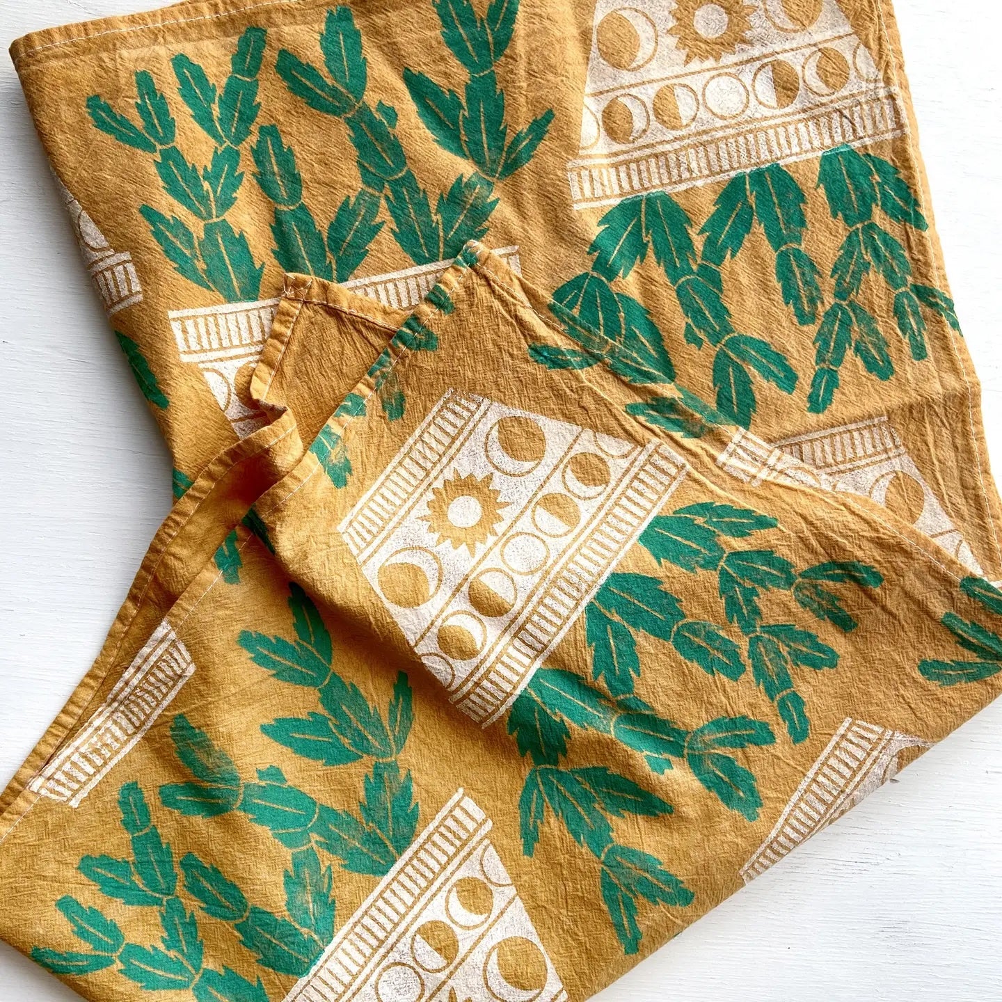 Christmas Cactus Tea Towel
