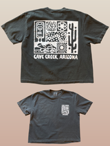 Cave Creek Desert Trip Crop Tee