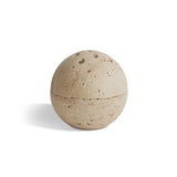Travertine Sphere Incense Burner