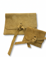 Suede Jewelry Pouch LARGE