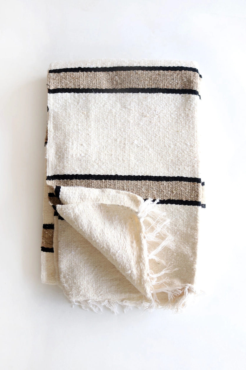 Desert Lines Handwoven Blanket
