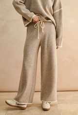 Wide Leg Sweater Pant