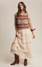 Southwestern Button Up Vest