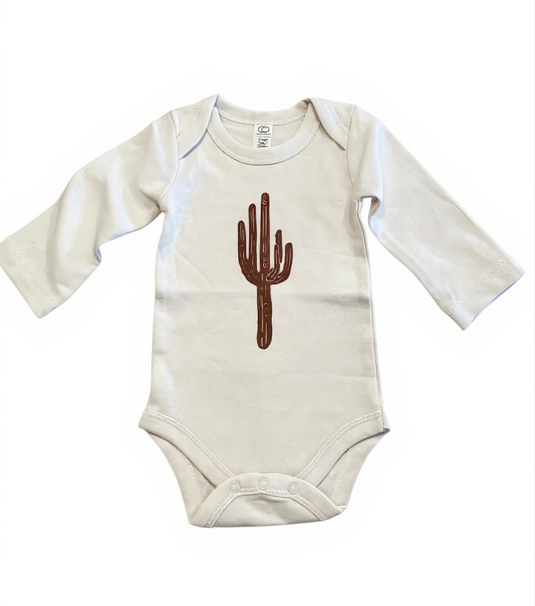 Long Sleeve Saguaro Onesie