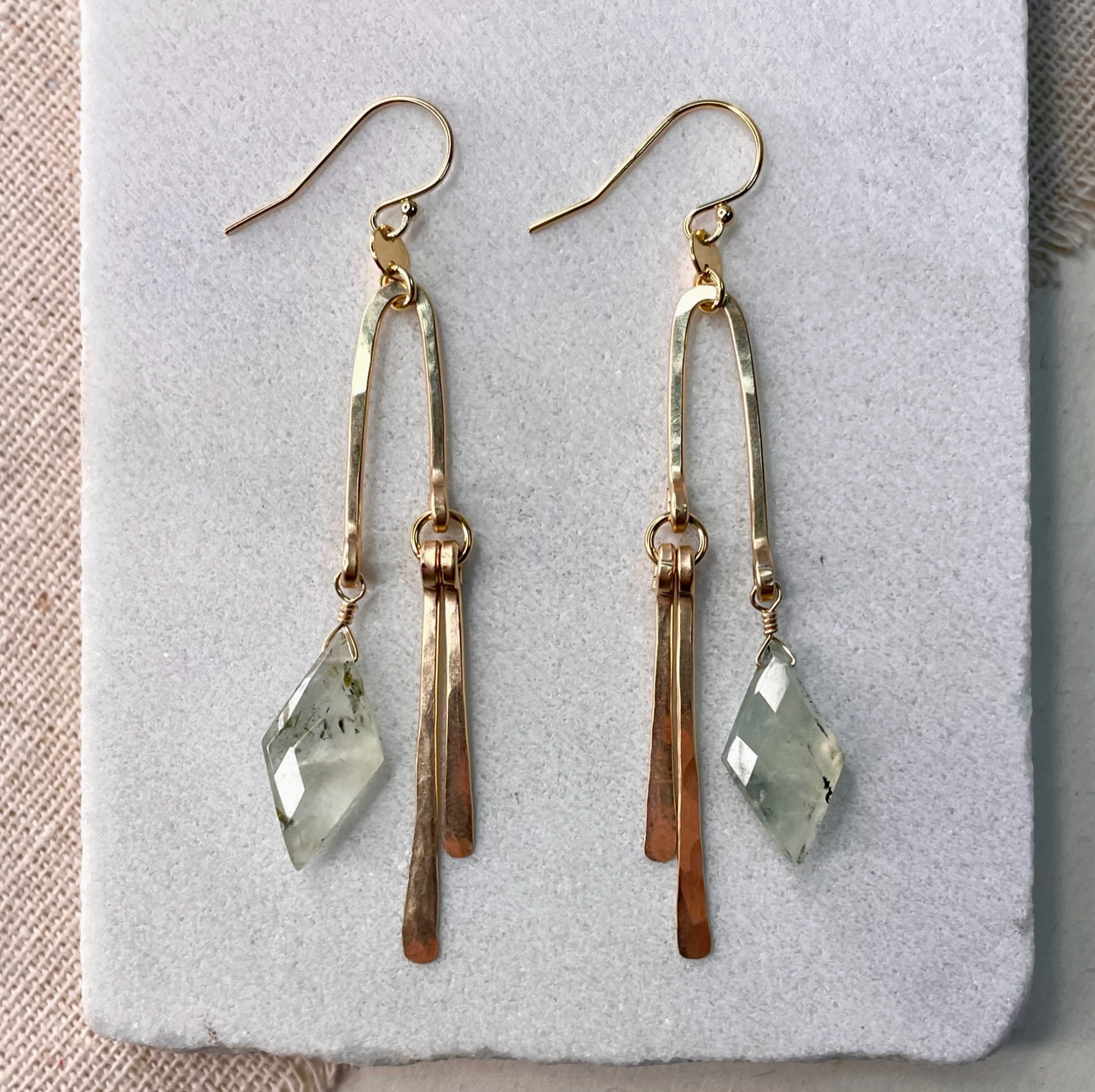 Diamond and Tine Earring