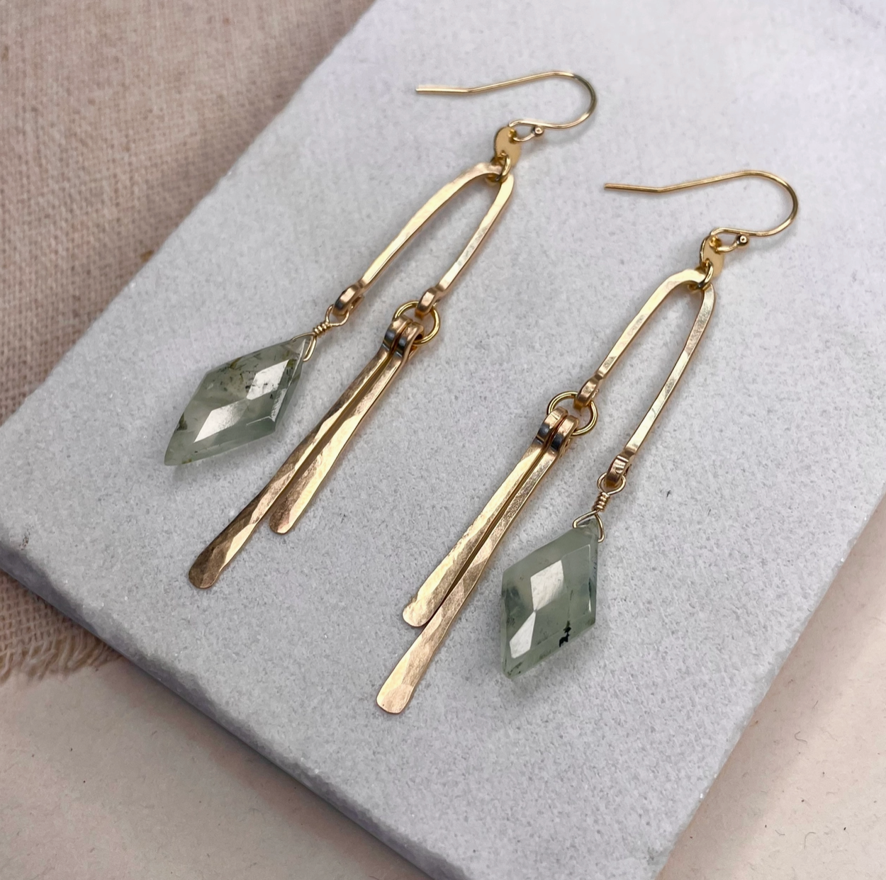 Diamond and Tine Earring