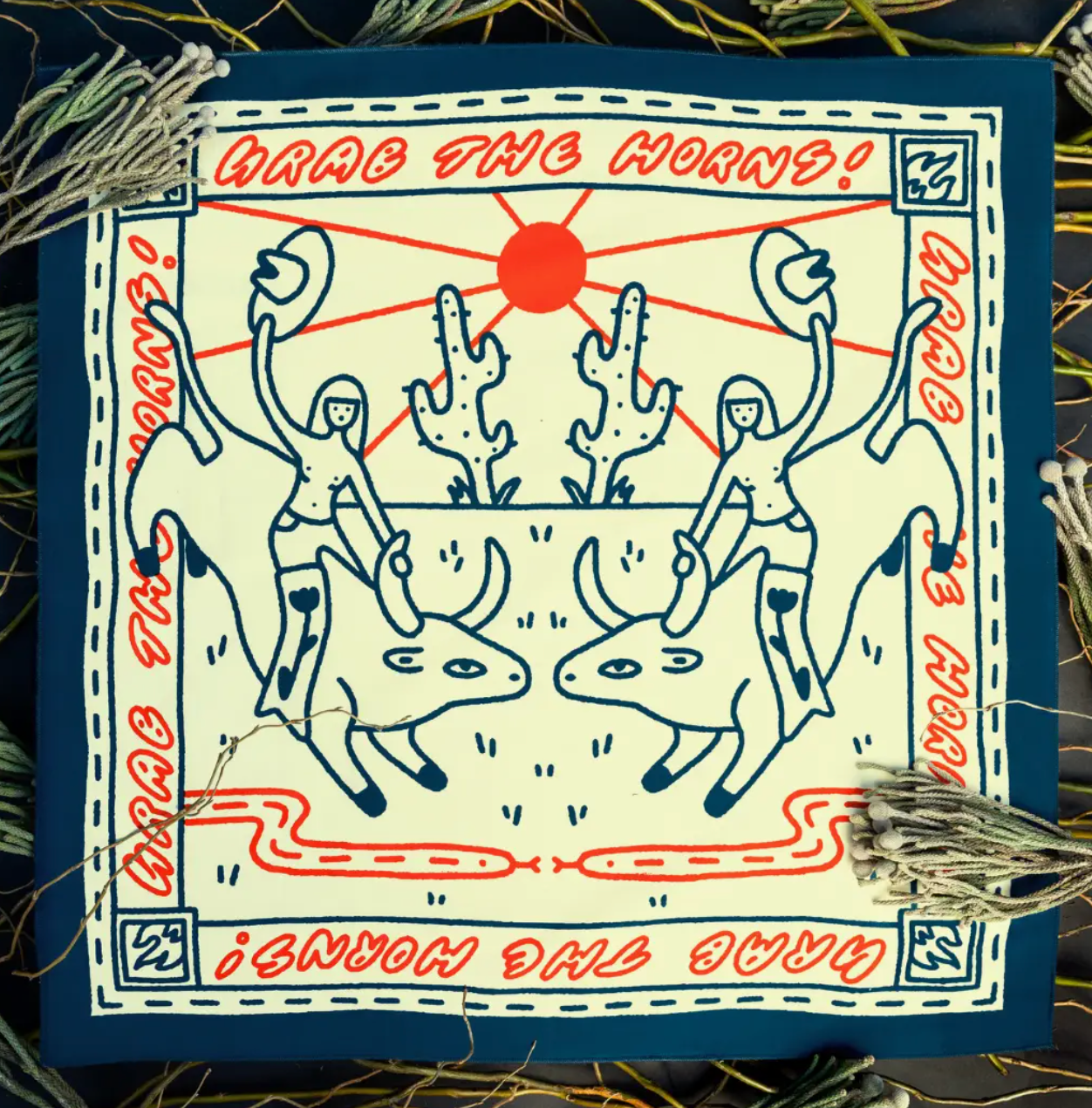 Grab the Horns Bandana