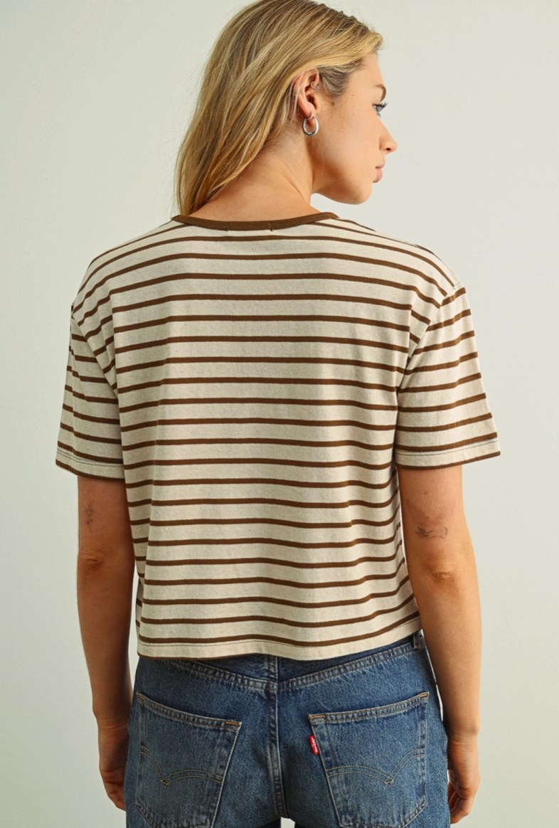 Stripe Ringer Tee