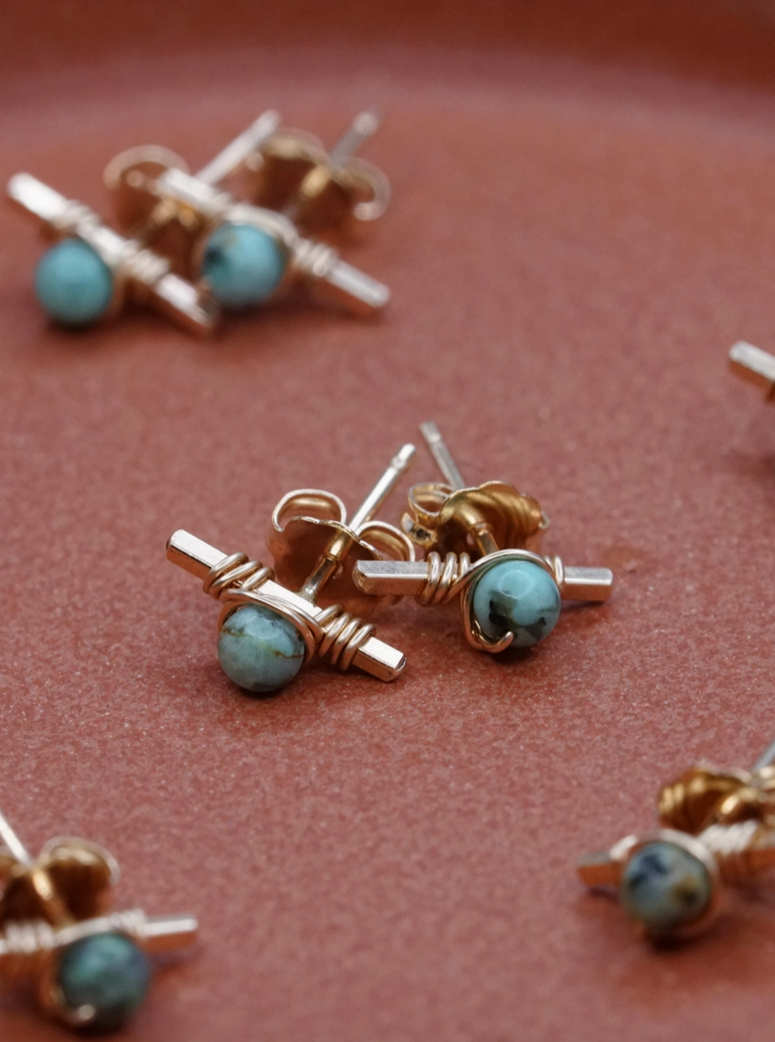 Stix Turquoise Earring