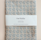 Cornflower Linen Tea Towel