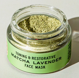 Matcha Lavender Botanical Face Mask