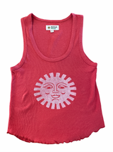 Hemp Logo Tank: Tomato