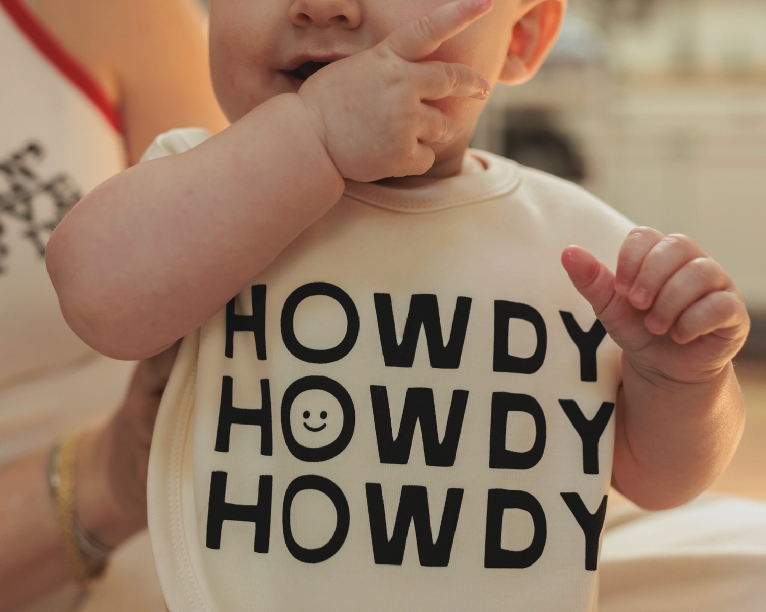 Ranch Hand Onesie and Howdy Bib Set