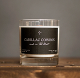 Cadillac Cowboy Candle