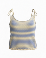 Stripe Pattern Knitted Top