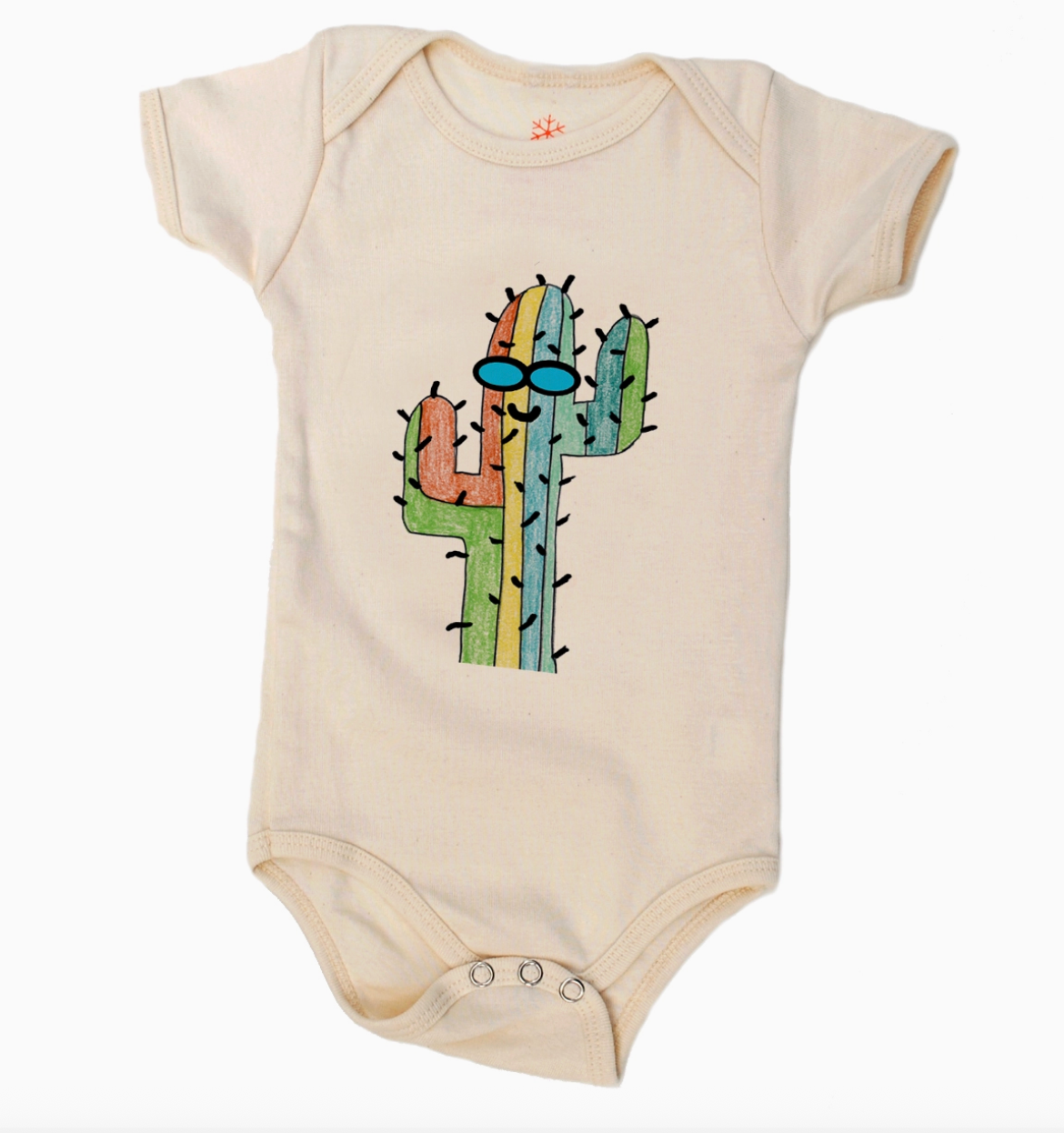 Organic Cactus Onesie